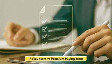 policy term vs premium paying term